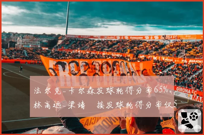 法尔克_卡尔森发球轮得分率65%，林高远_梁靖崑接发球轮得分率仅52%数据差距